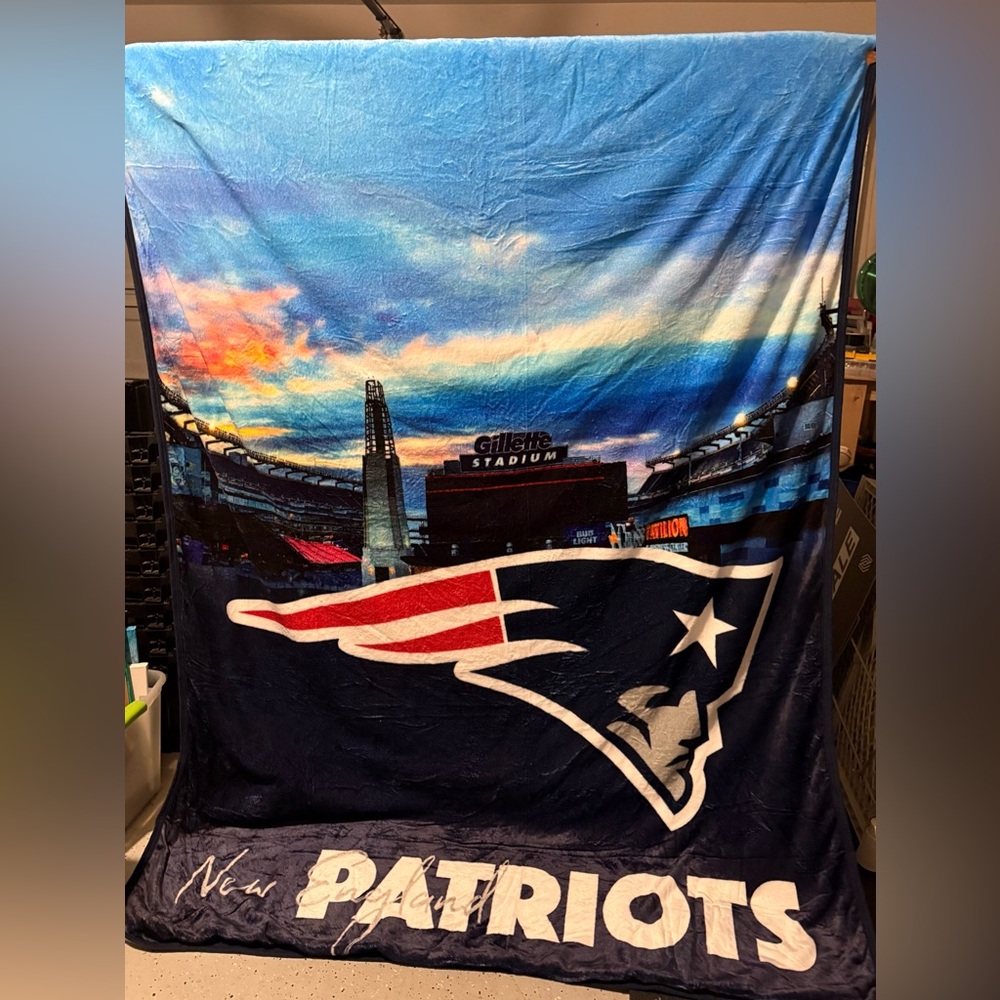 New England Patriots Fleece Blanket